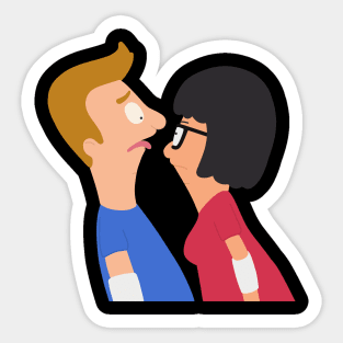 Tina x Jimmy Jr Sticker